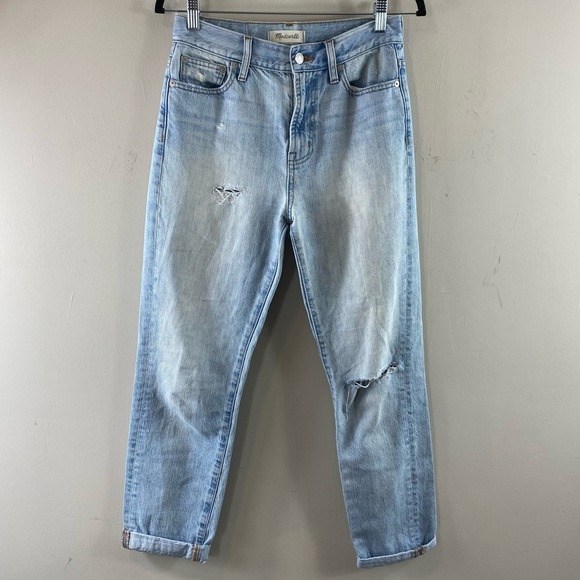 Madewell Light Blue Ankle & Cropped Jeans - Picture 2 of 13